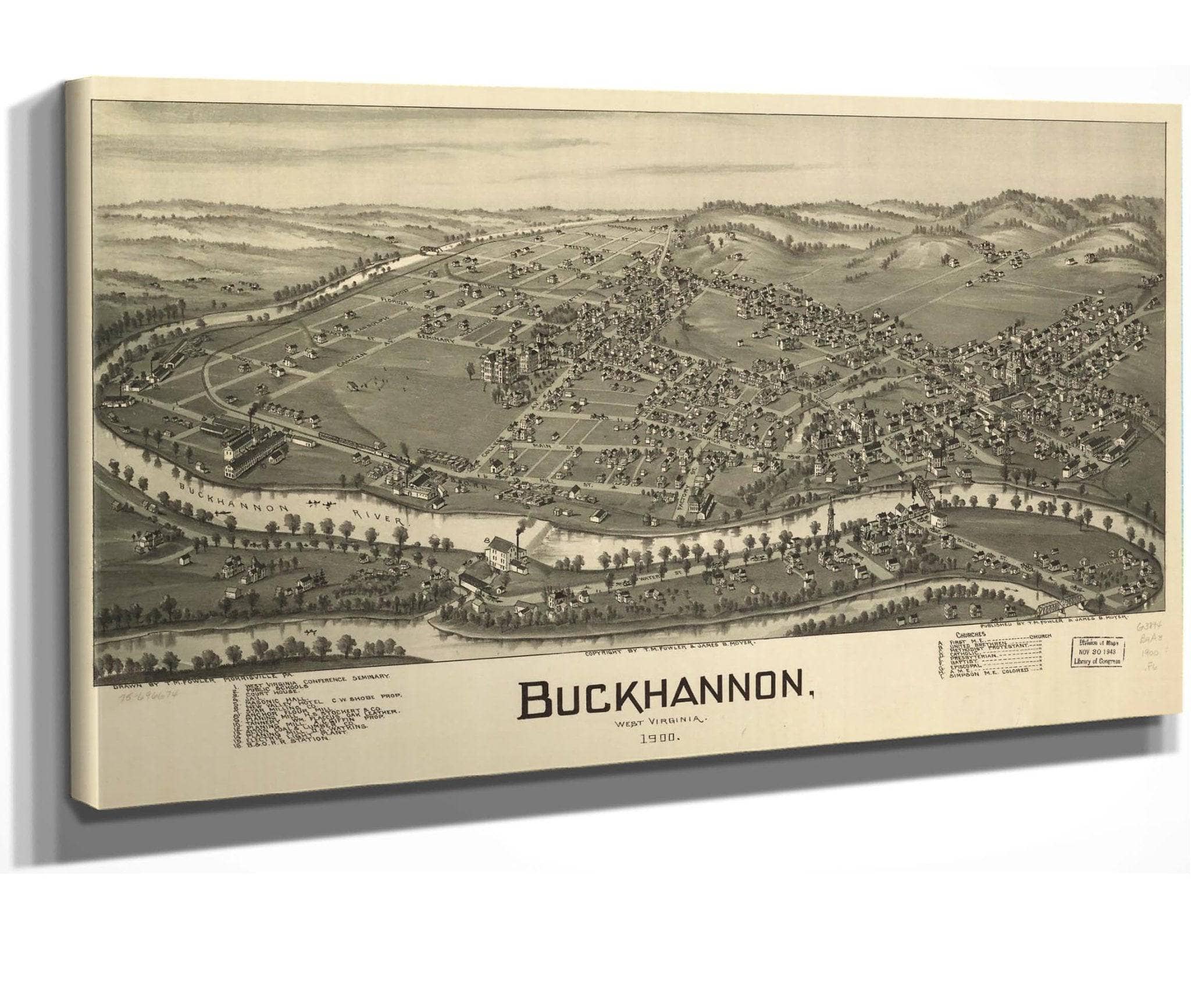 Buckhannon West Virginia 1900  State Of West Virginia