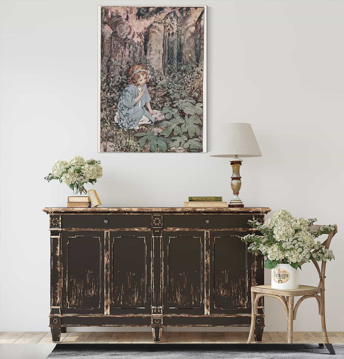 Bugs And Wings And Other Things Frontispiece by Jessie Willcox Smith