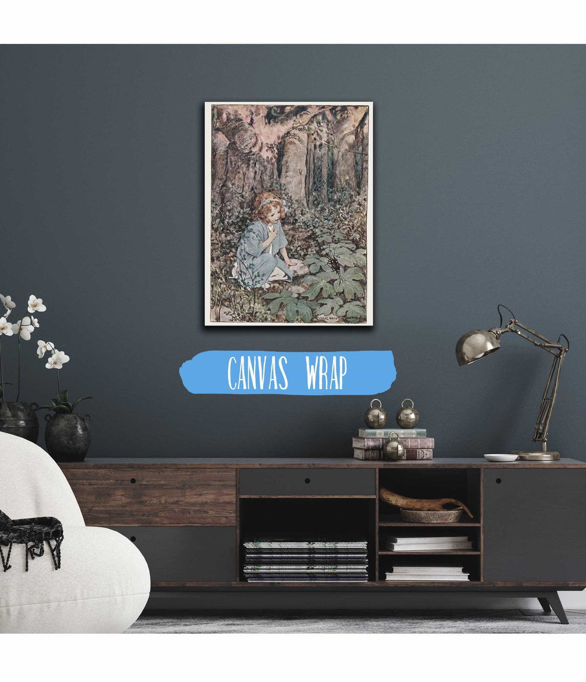 Bugs And Wings And Other Things Frontispiece by Jessie Willcox Smith