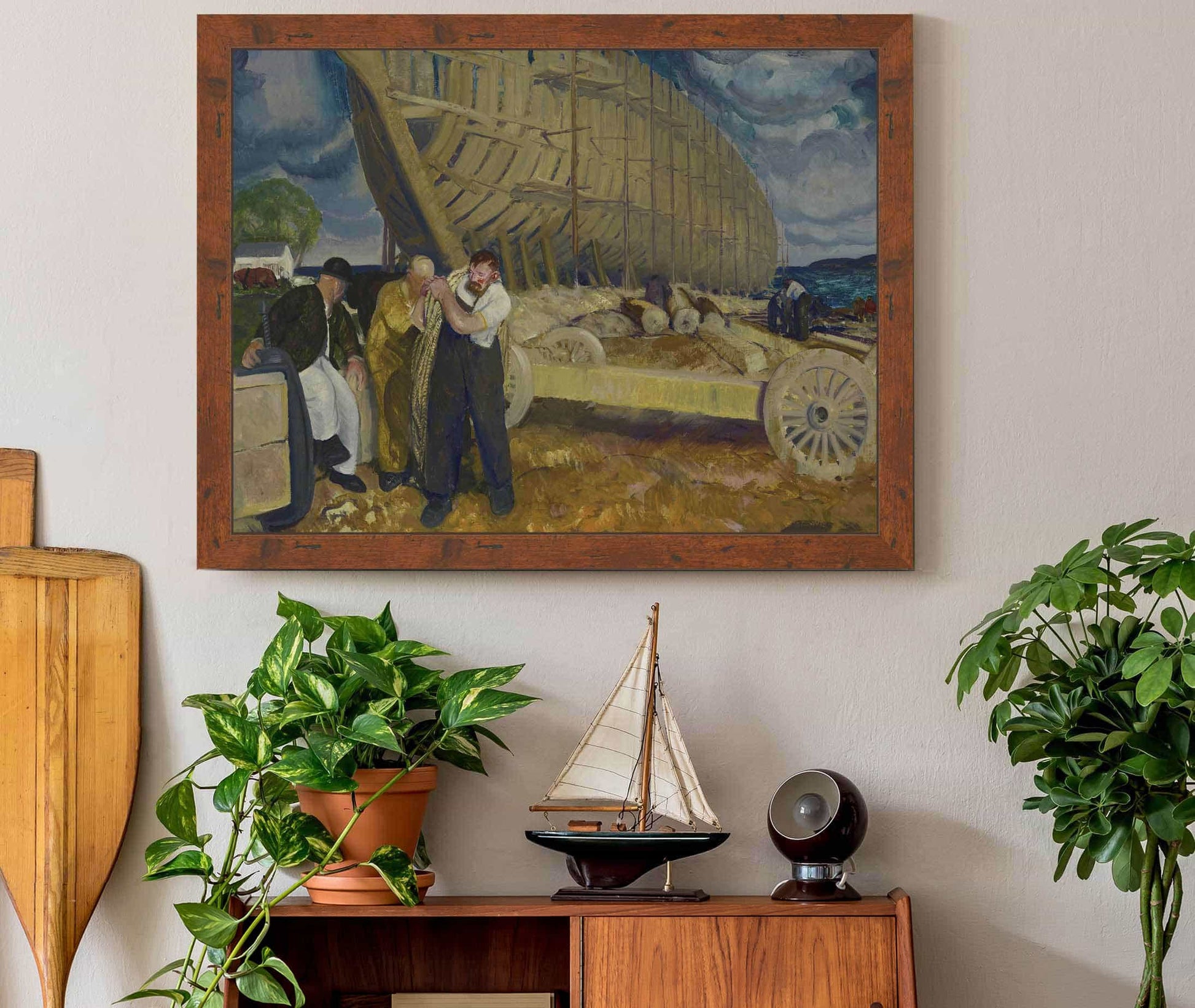 Builders Of Ships by George Wesley Bellows