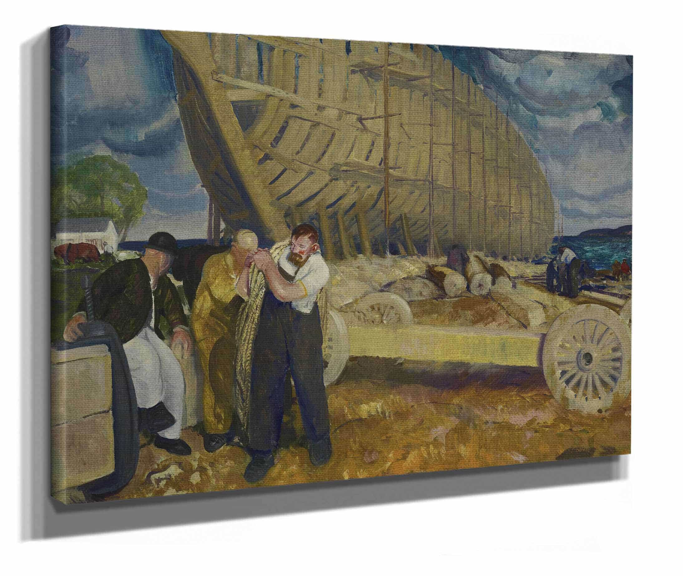 Builders Of Ships by George Wesley Bellows