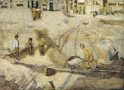Building Site In Amsterdam by Richard Nicolaus Roland Holst