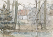 Buitenhuis En Tuin by Jozef Israels