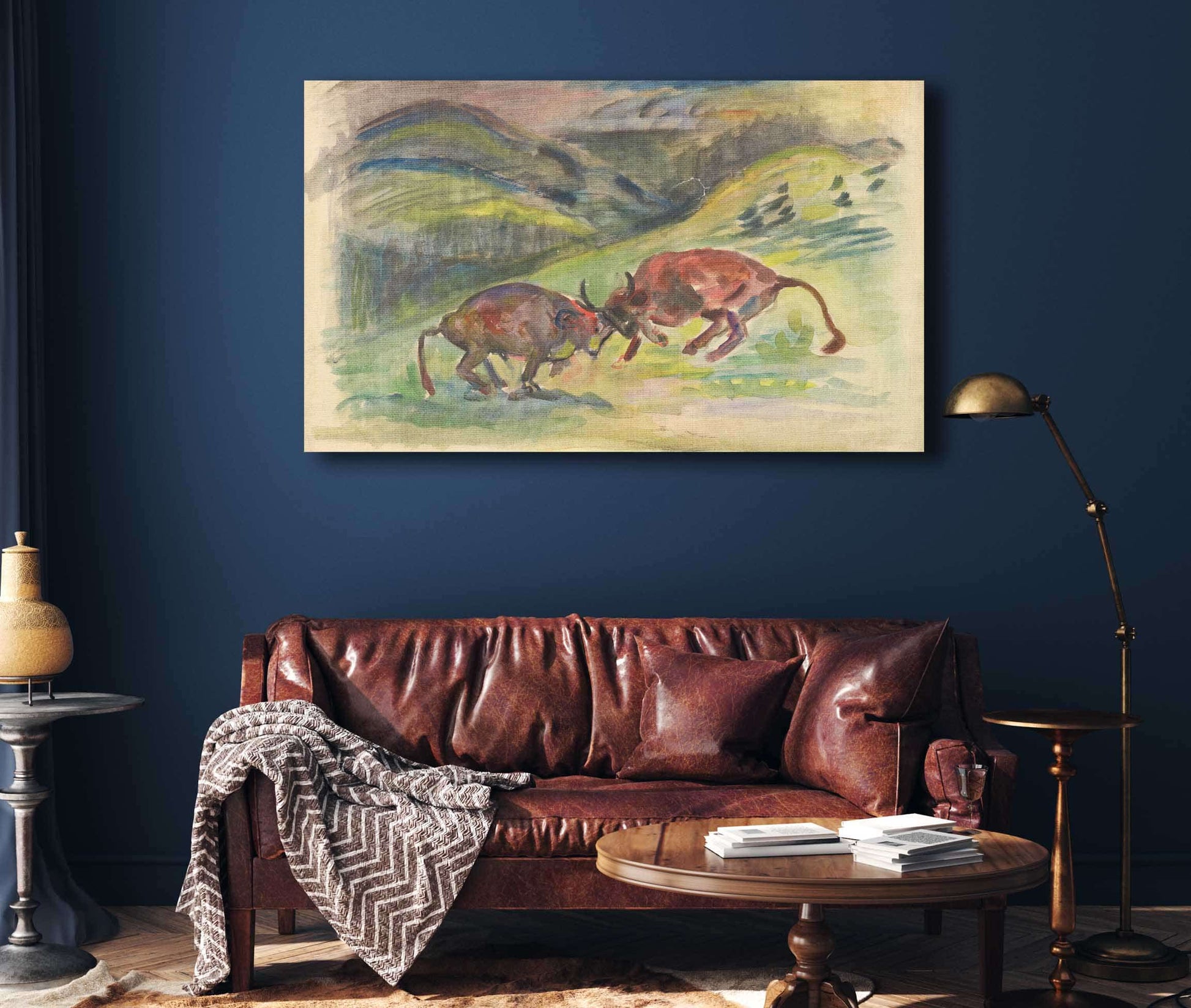 Bull Fight   by Arnold Peter Weisz Kubincan