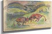 Bull Fight   by Arnold Peter Weisz Kubincan