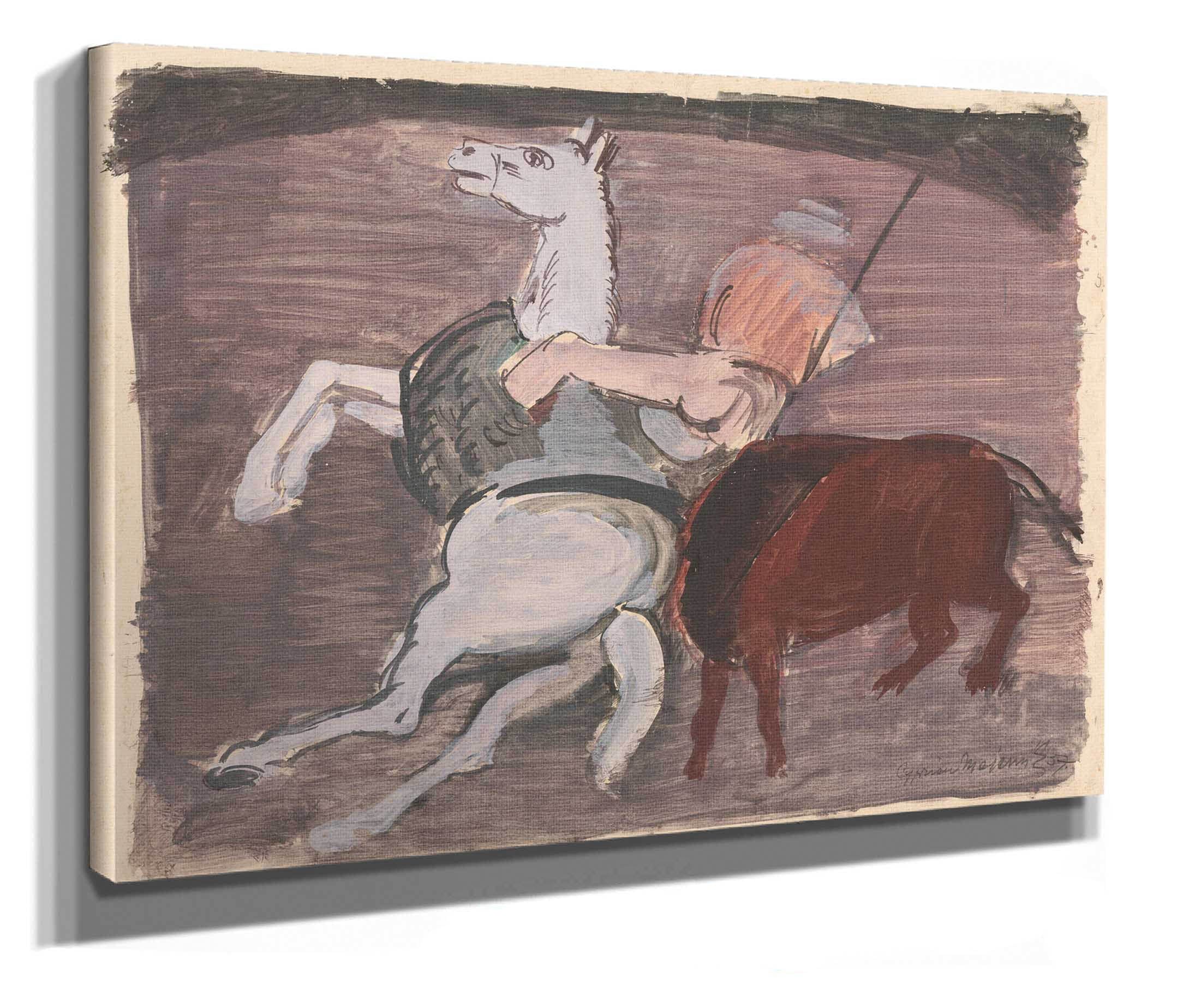 Bull Fight by Cyprian Majernik