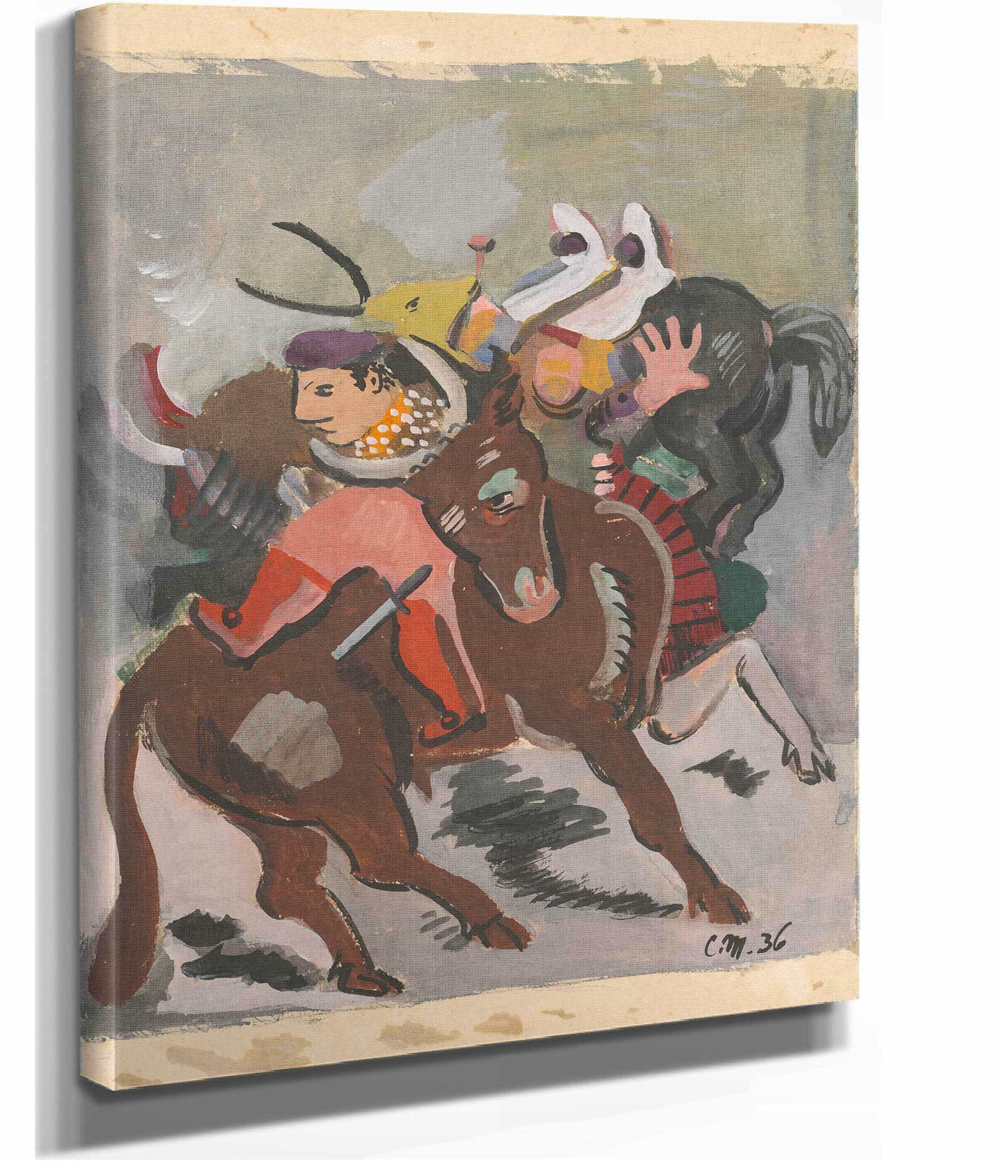 Bullfight by Cyprian Majernik