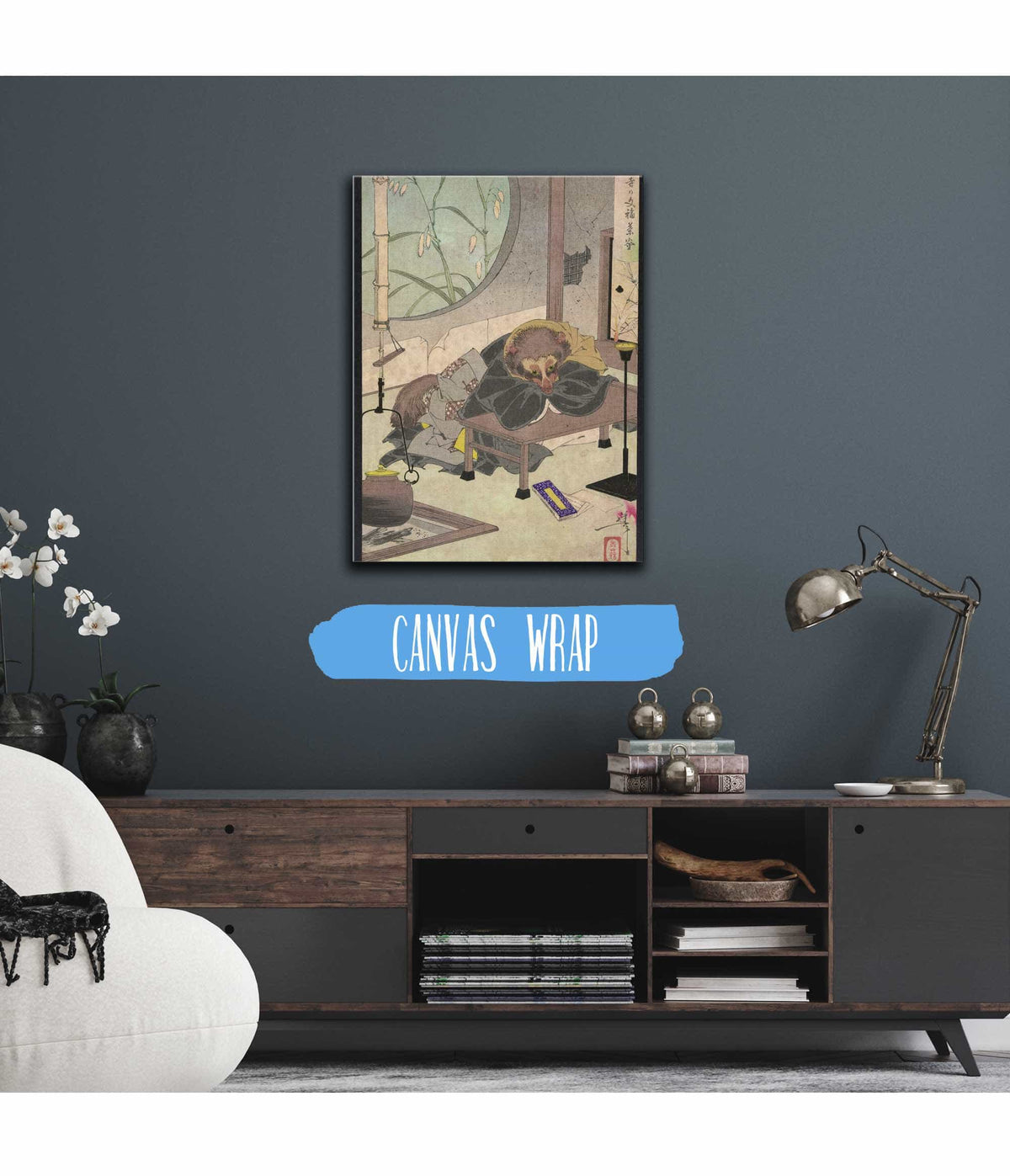 Bunbuku Chagama by Tsukioka Yoshitoshi