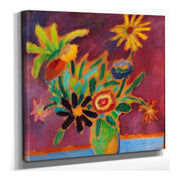 Bunte Blumen by Alexej Von Jawlensky