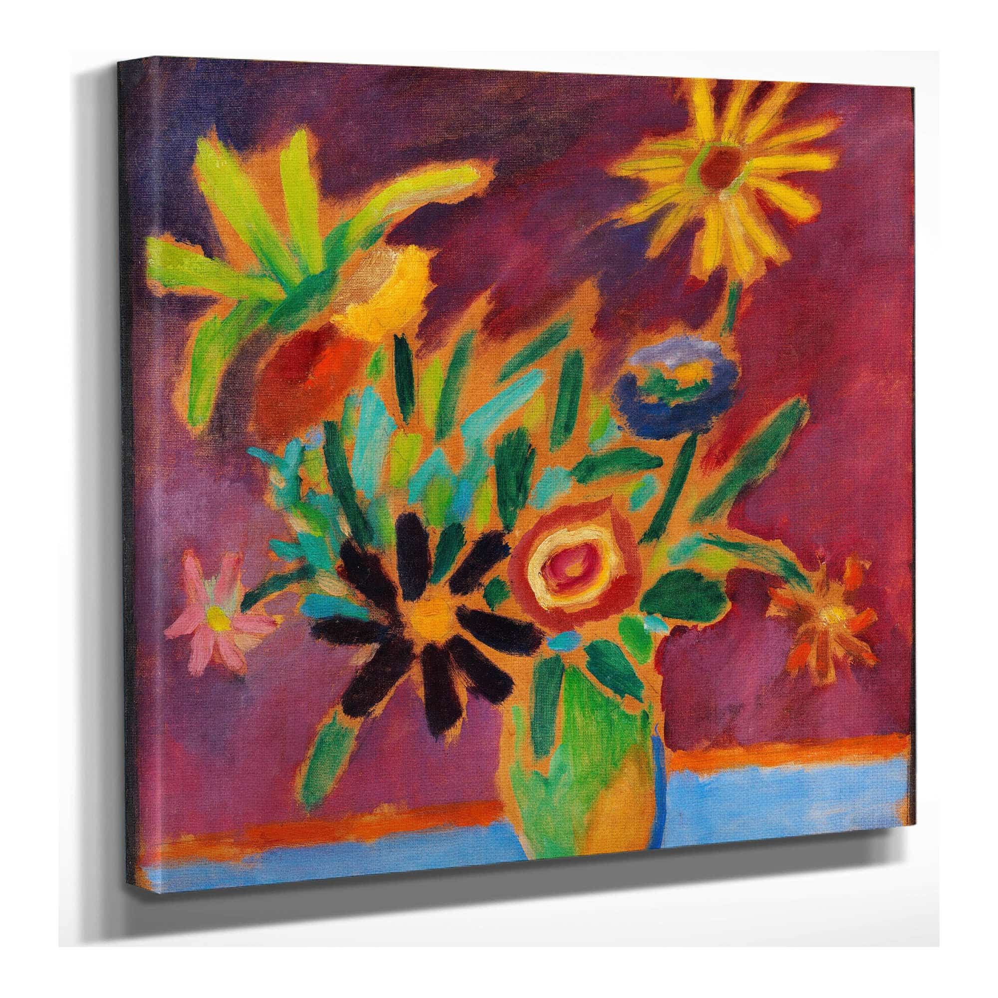 Bunte Blumen by Alexej Von Jawlensky