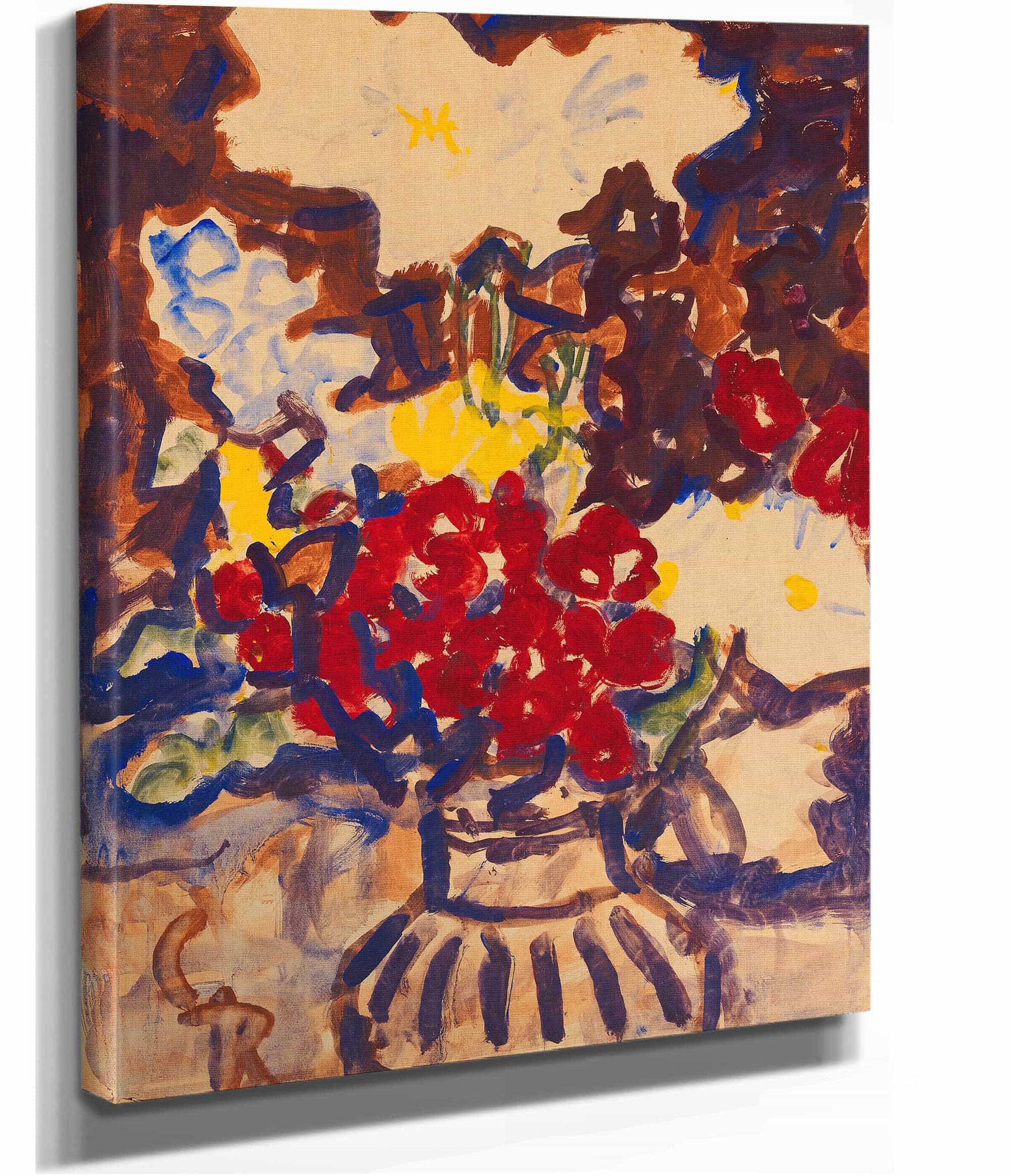 Bunter Sommerblumenstraub by Christian Rohlfs
