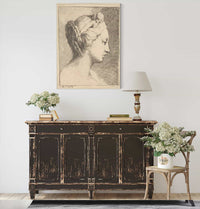 Bust Of A Woman by Angelica Kauffmann