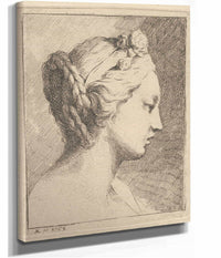 Bust Of A Woman by Angelica Kauffmann