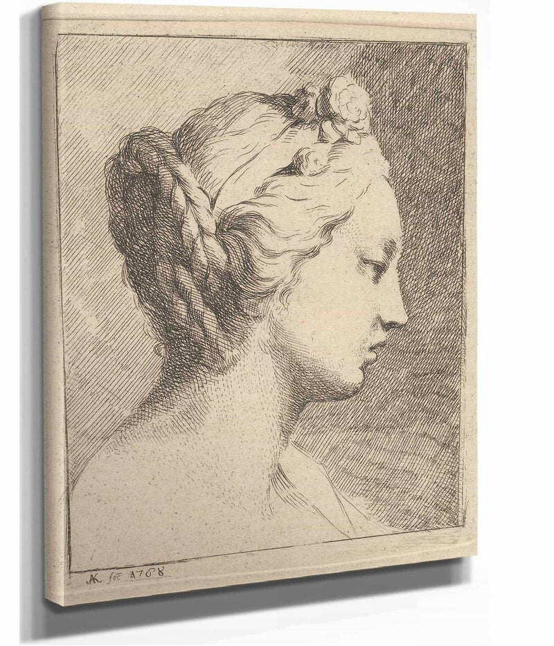 Bust Of A Woman by Angelica Kauffmann