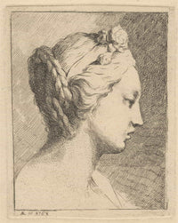 Bust Of A Woman by Angelica Kauffmann
