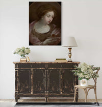 Bust Of A Woman Wearing A Turban   by Guido Reni