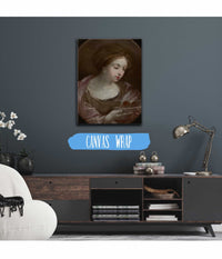 Bust Of A Woman Wearing A Turban   by Guido Reni