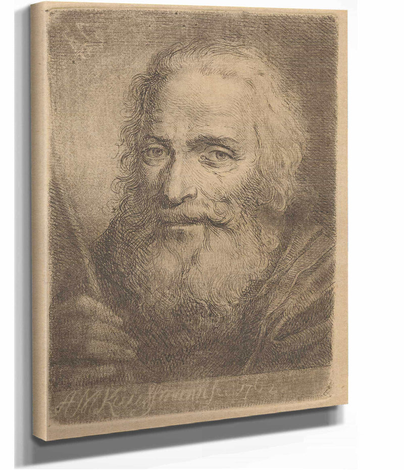 Bust Of An Old Man by Angelica Kauffmann