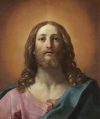 Bust Of Christ Salvator Mundi by Guido Reni