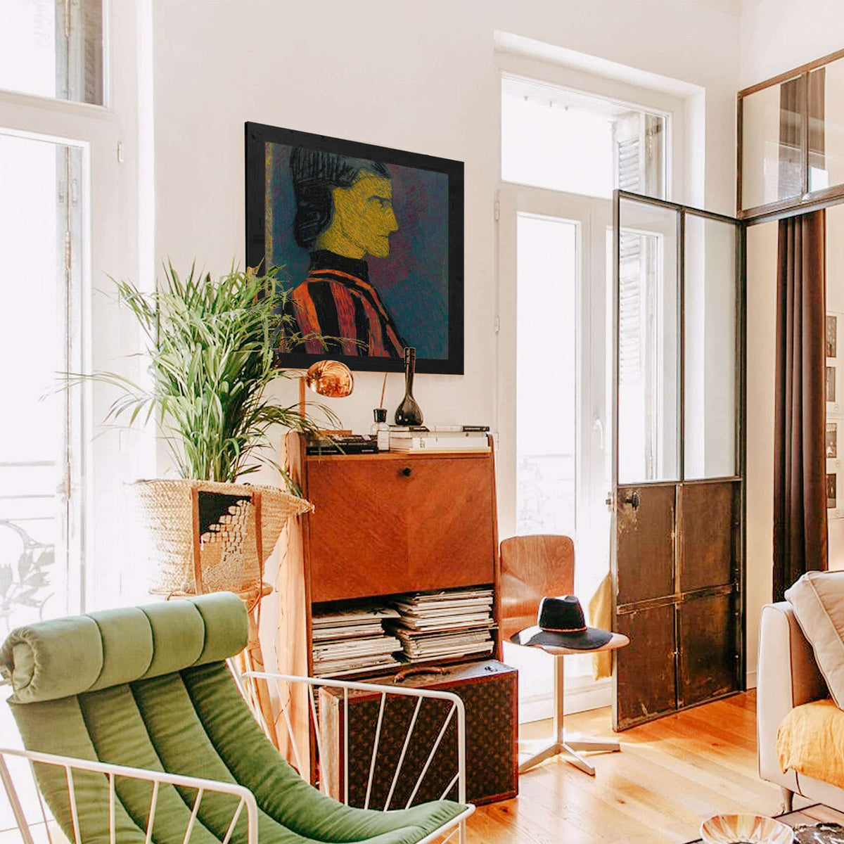 Buste Dhomme En Costume by Edouard Vuillard