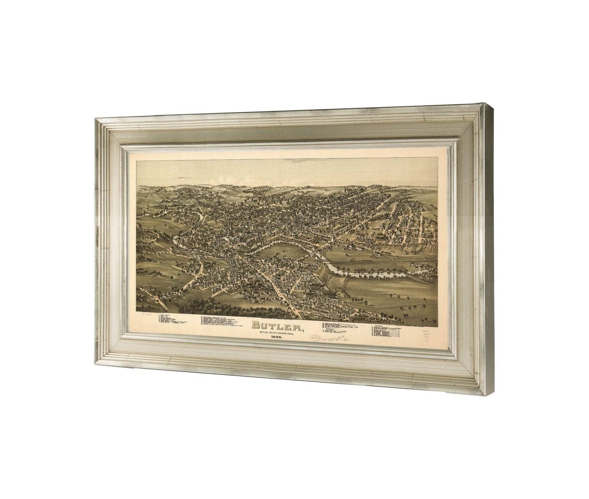 Butler Butler County Pennsylvania 1896  State Of Pennsylvania