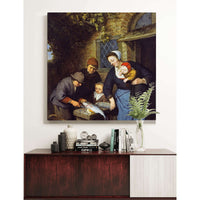 Buying Fish by Adriaen Van Ostade