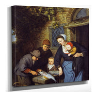 Buying Fish by Adriaen Van Ostade
