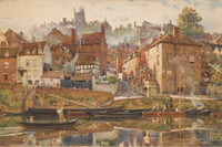 By Severnside Bridgnorth by Edward John Poynter