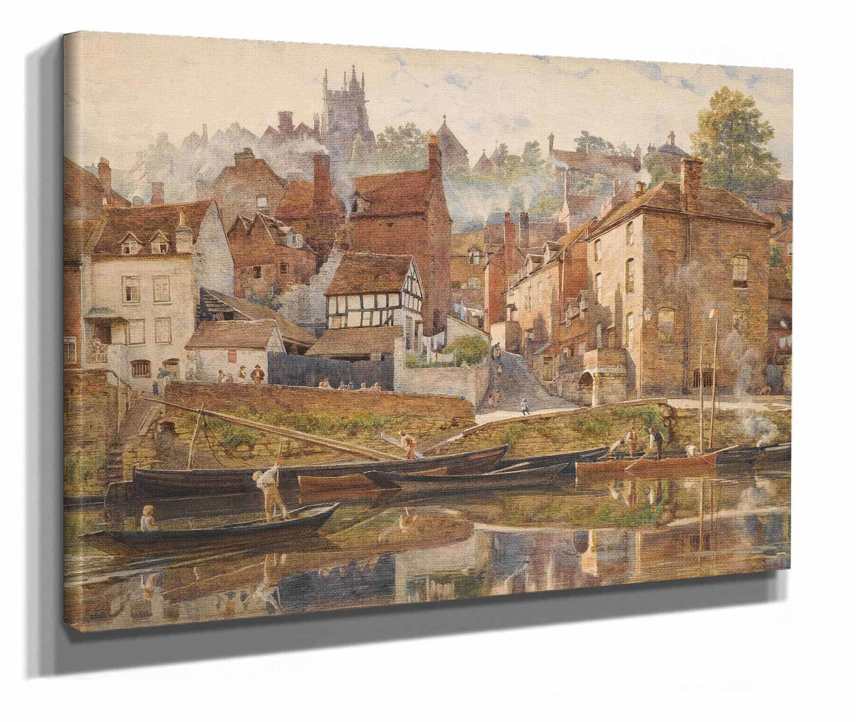 By Severnside Bridgnorth by Edward John Poynter