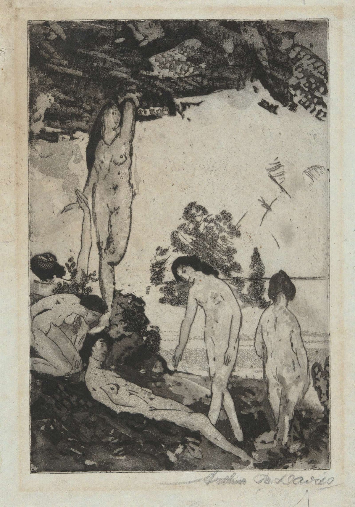 By The Sea by Arthur Bowen Davies