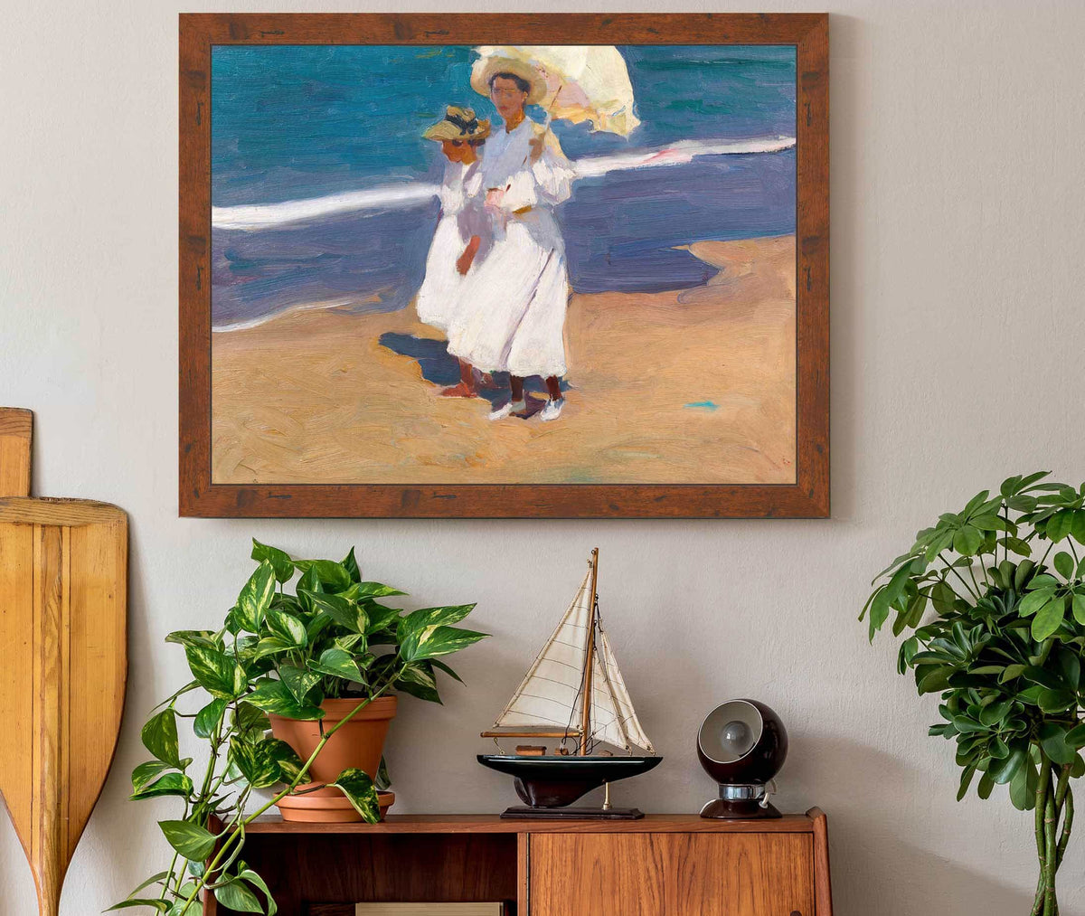 By The Seaside by Joaquin Sorolla