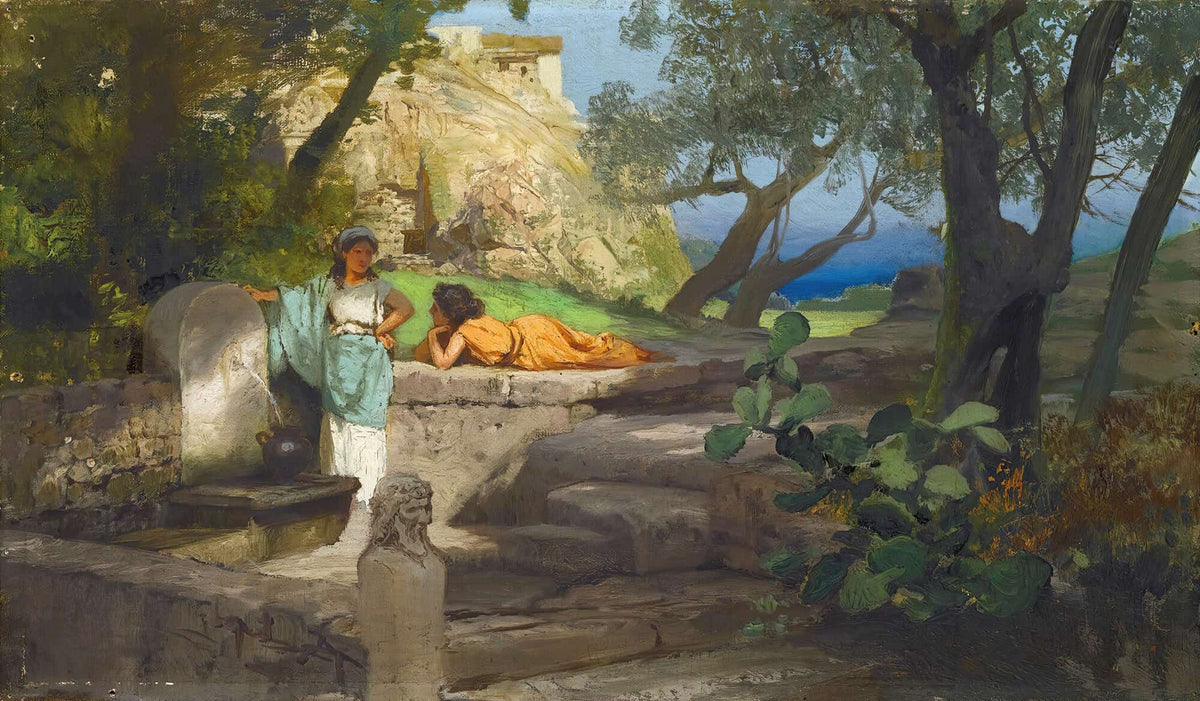 By The Spring by Henryk Siemiradzki