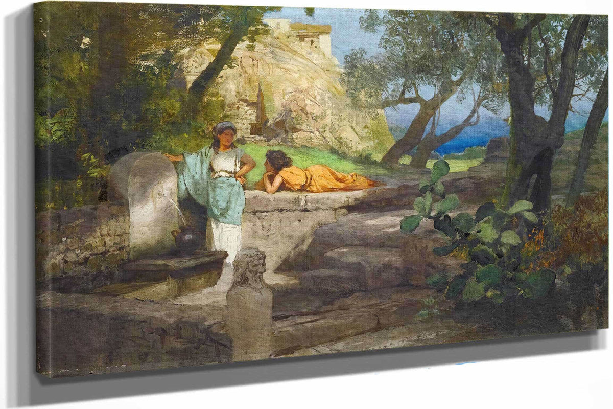 By The Spring by Henryk Siemiradzki