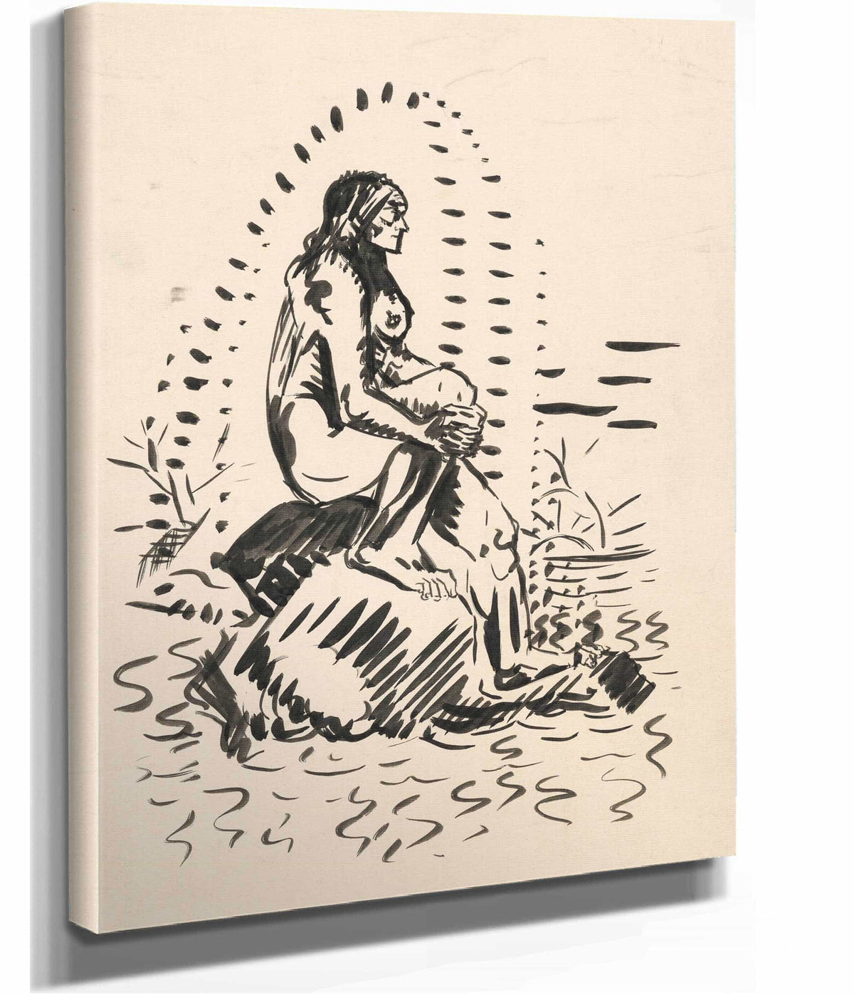 By The Water by Arnold Peter Weisz Kubincan