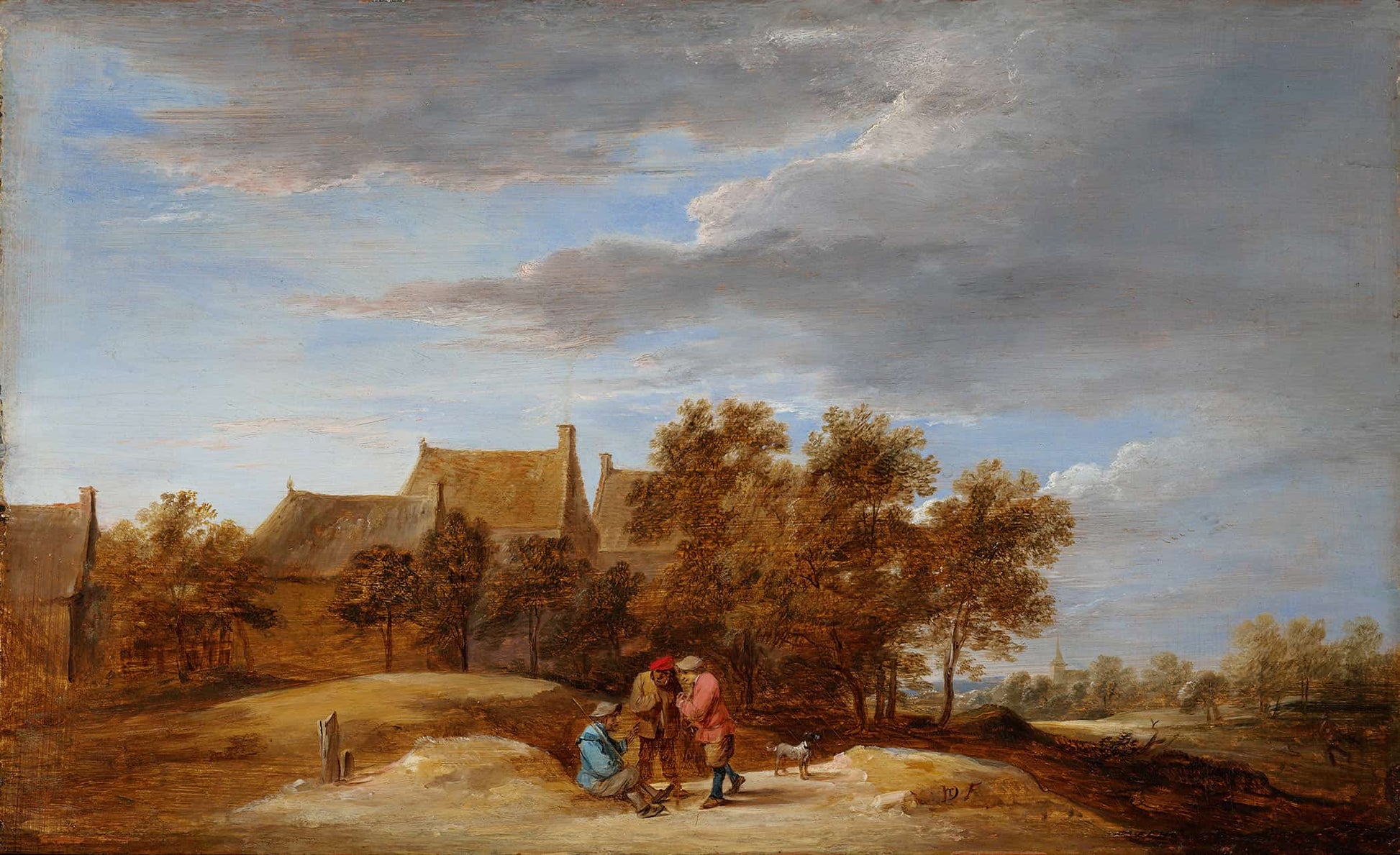 By The Wayside by David Teniers The Younger