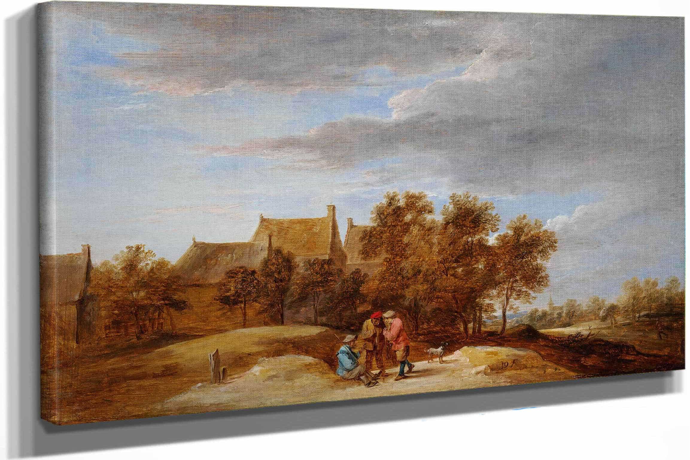 By The Wayside by David Teniers The Younger