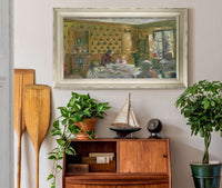 By The Worktable by Edouard Vuillard