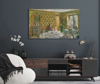 By The Worktable by Edouard Vuillard