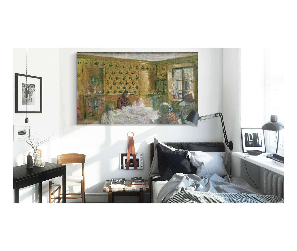 By The Worktable by Edouard Vuillard