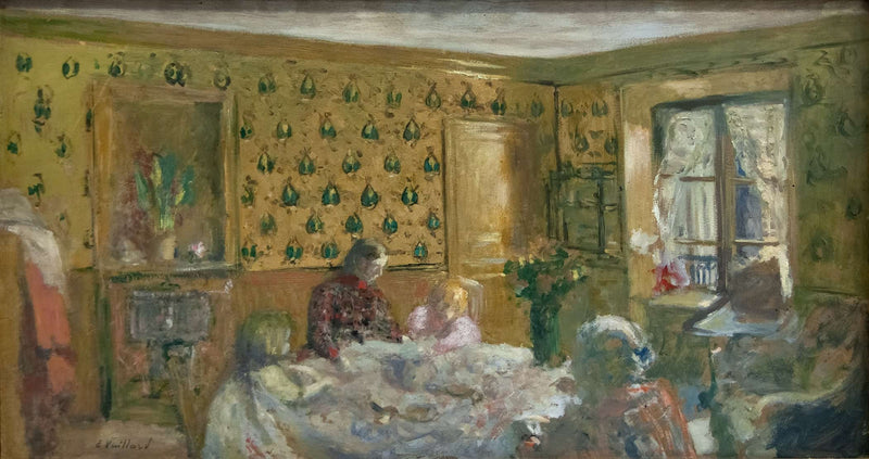 By The Worktable by Edouard Vuillard