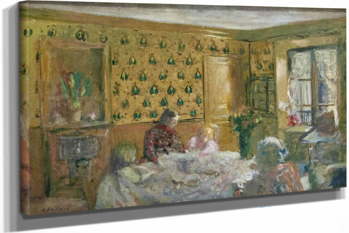 By The Worktable by Edouard Vuillard