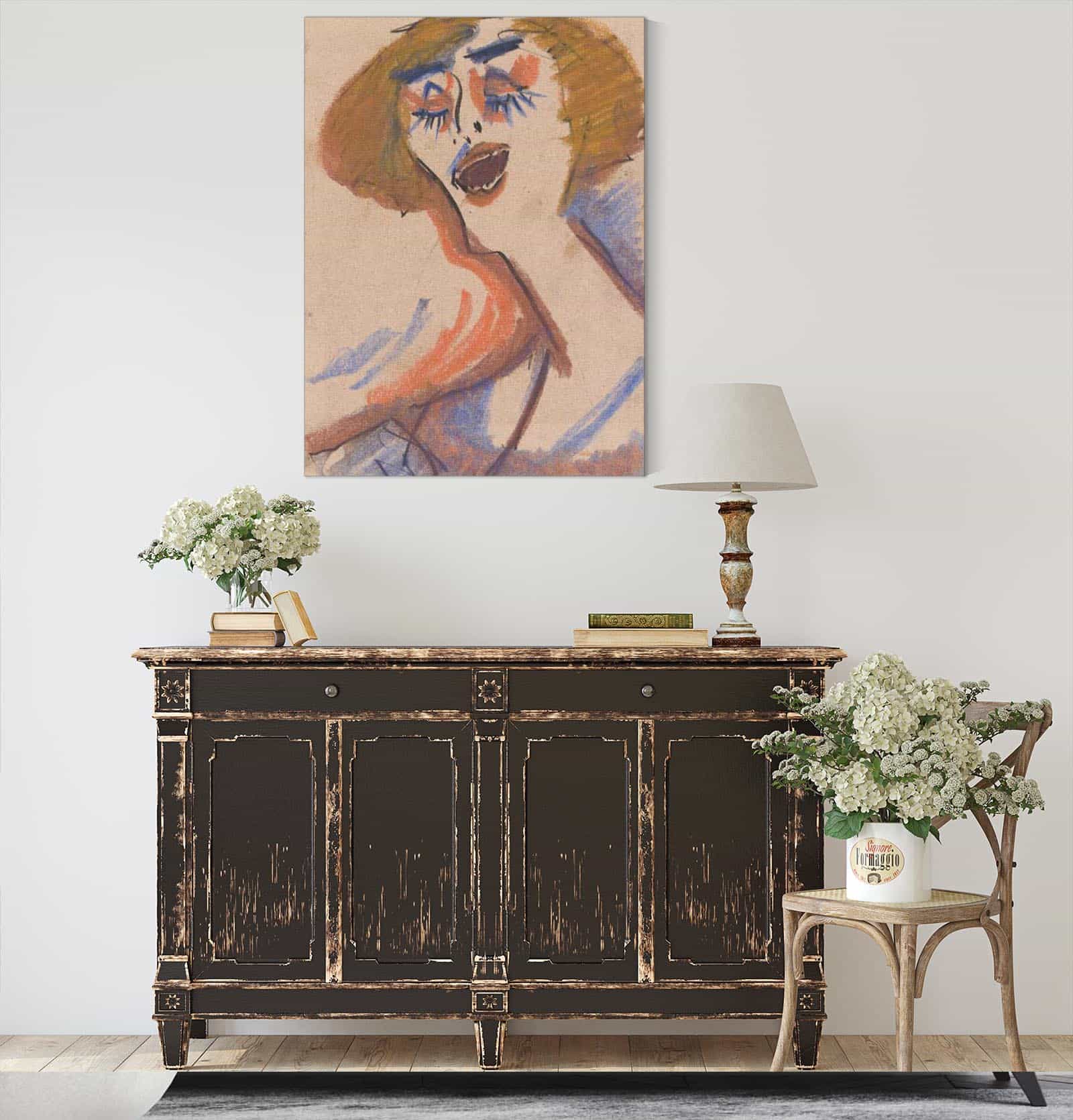 Cabaret Singer by Jules Schmalzigaug
