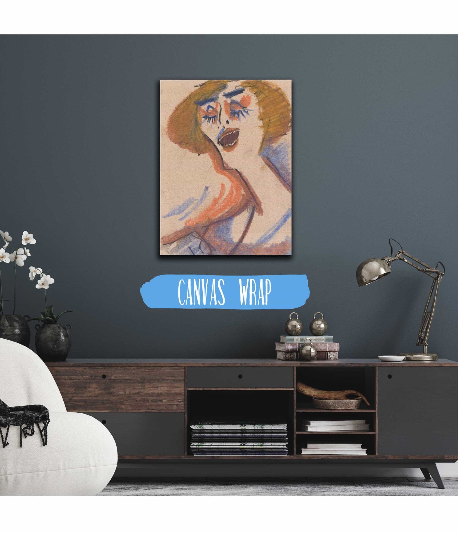 Cabaret Singer by Jules Schmalzigaug