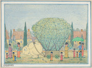 Cabbages A Wiggle Much Design by Herbert Crowley