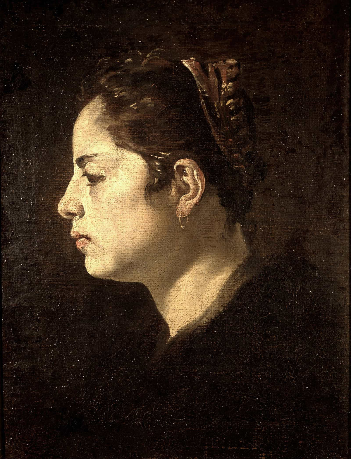 Cabeza De Muchacha by Diego Velazquez