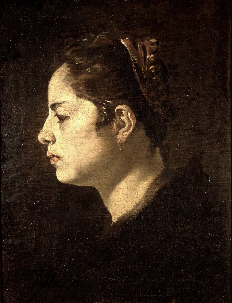 Cabeza De Muchacha by Diego Velazquez