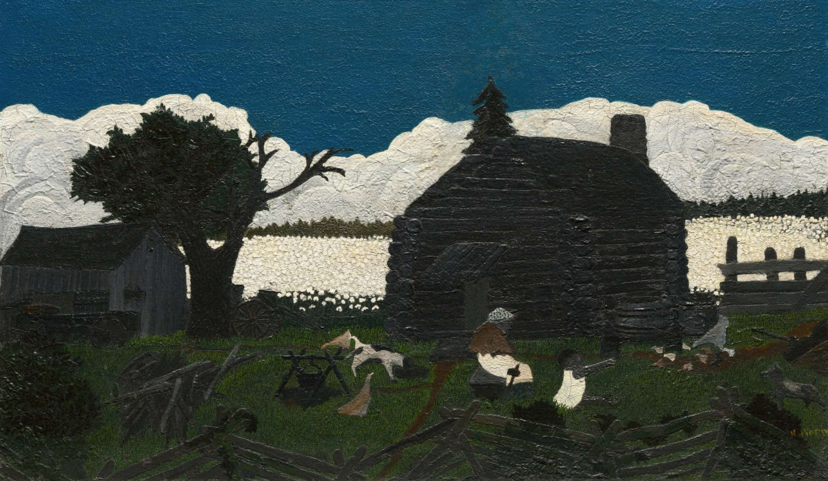 Cabin In The Cotton   by Horace Pippin