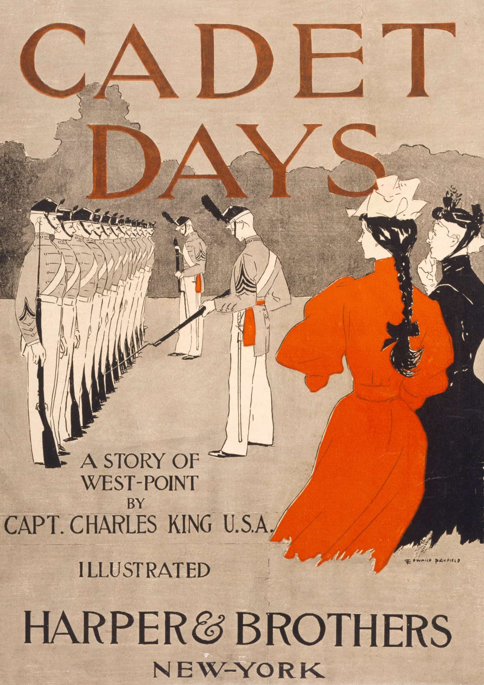 Cadet Days A Story Of West Point By Capt Charles King by Edward Penfield