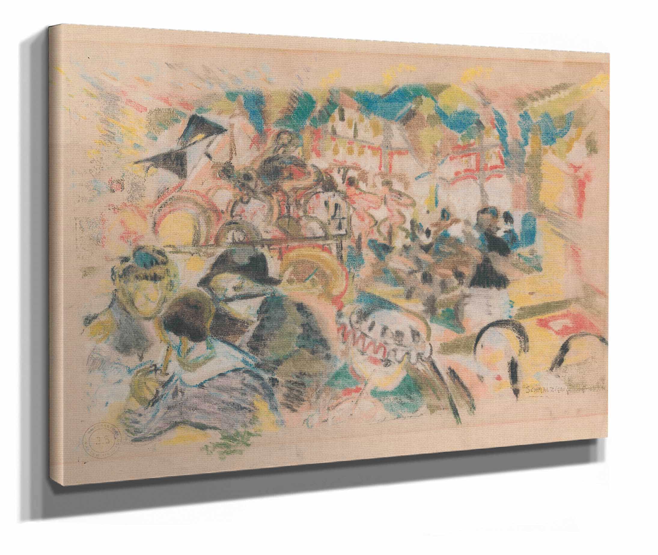 Cafe Chantant by Jules Schmalzigaug