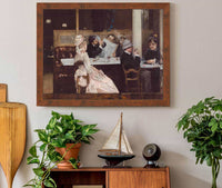 Cafe Scene In Paris by Henri Gervex